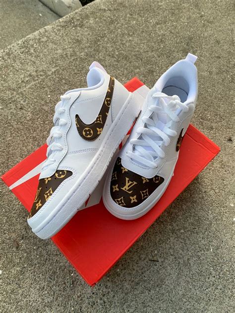 lv x nike shoes|custom lv nike shoes.